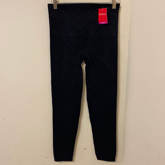 SPANX Pants - Spanx Navy Tread Seamless Camo Leggings, XLarge